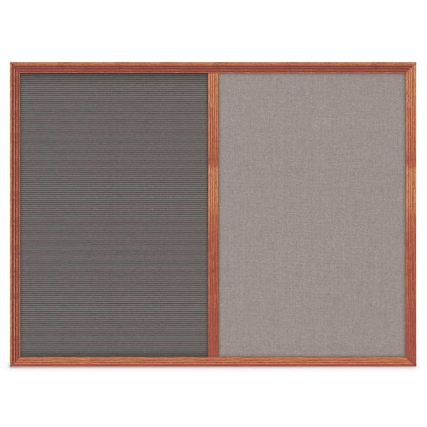 Slim Style Indoor Enclosed Corkboard, 12
